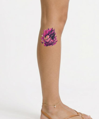 Design del Tatuaggio di Vegeta Malvagio (Dragon Ball)