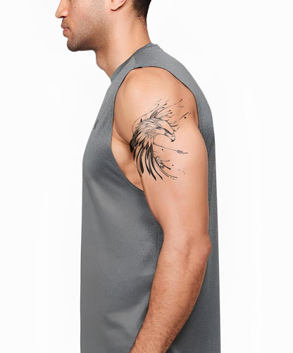 Idée de tatouage d'aigle pour homme