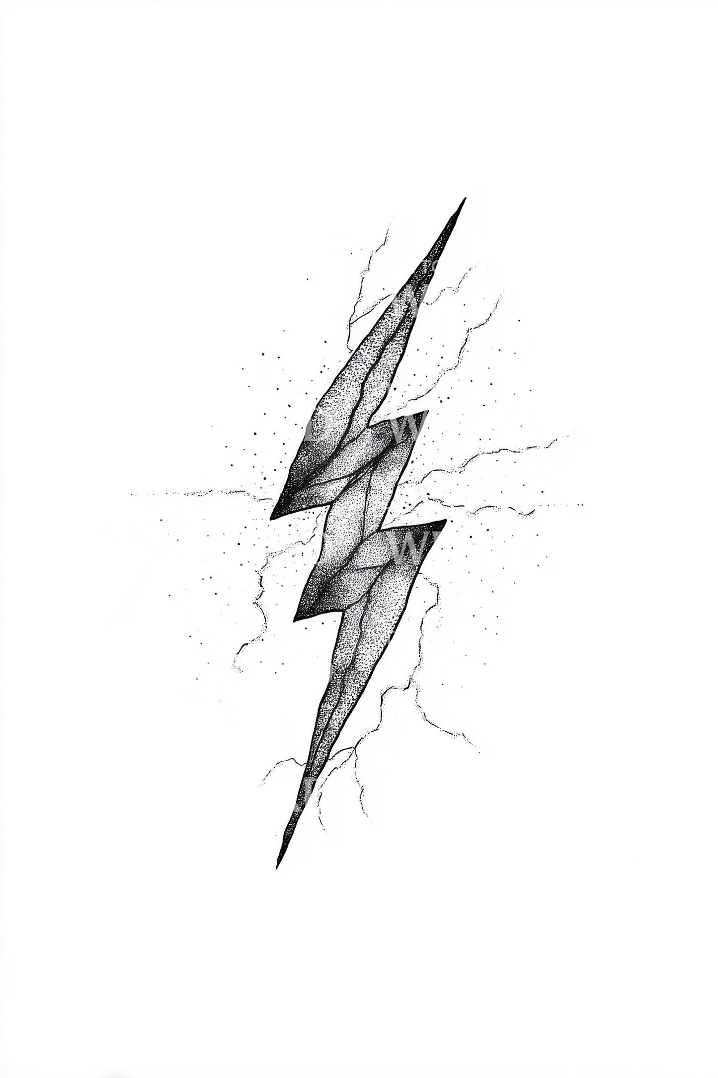 Electric Bolt Tattoo Idea