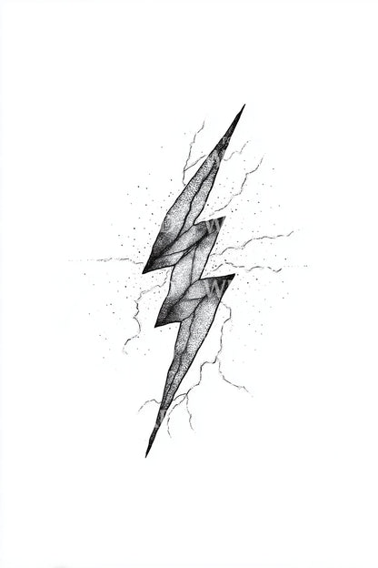 Electric Bolt Tattoo Idea