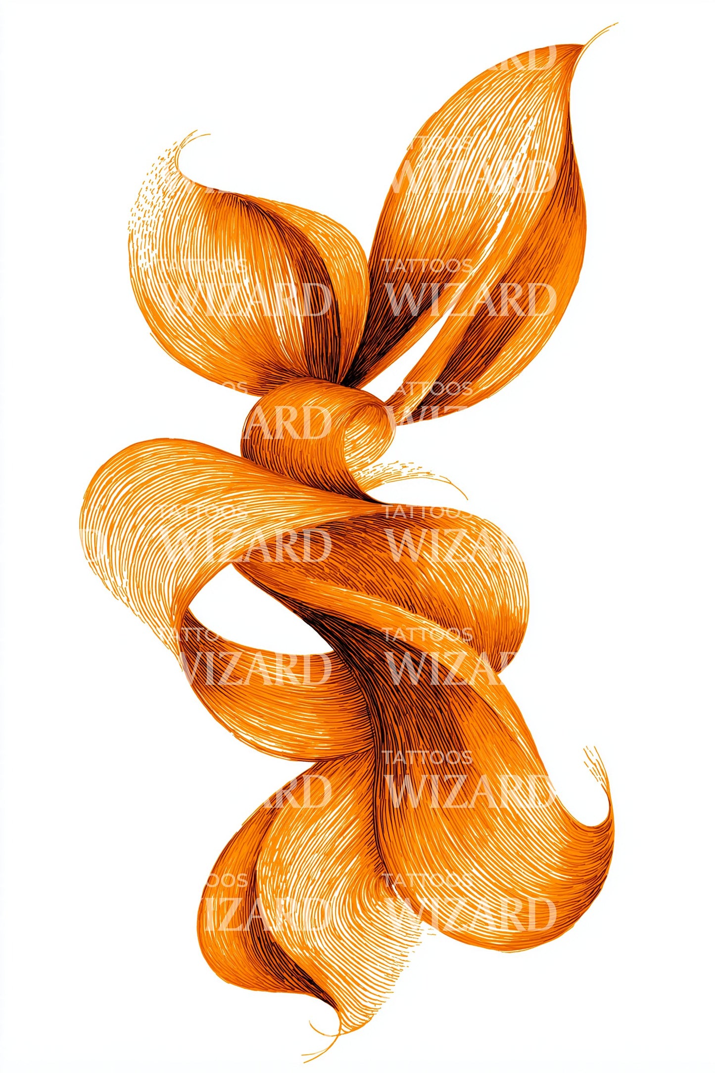 Desain Tato Putaran Sutra Ember