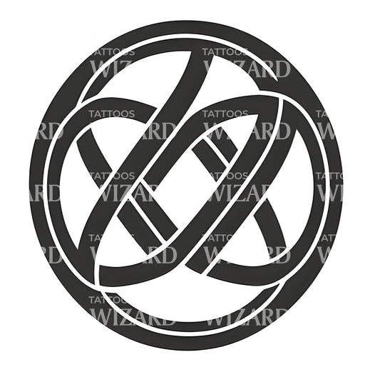Tudo está Unido Tudo é Um Ideia de Tatuagem
