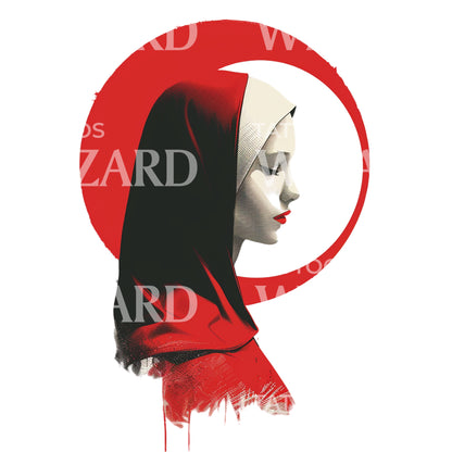Minimalist Handmaid's Tale Tattoo Design