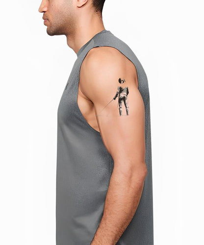 Desenho de Tatuagem de Esgrima Desportiva