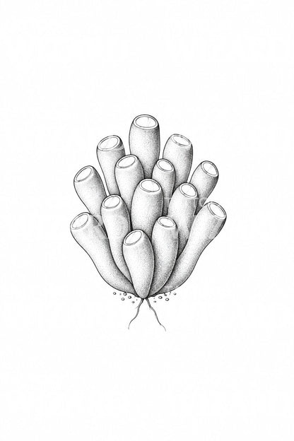 Fenestraria Window Plant Tattoo Design