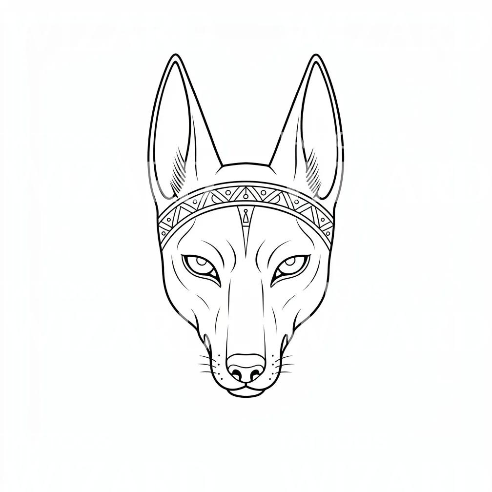 Fox Headdress Tattoo Design