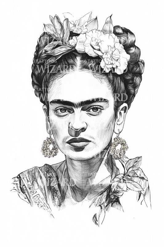 Frida Kunstner Muse Tatoveringsdesign