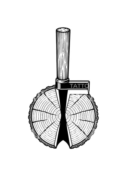 Desain Tato Froe Membelah Gelondongan