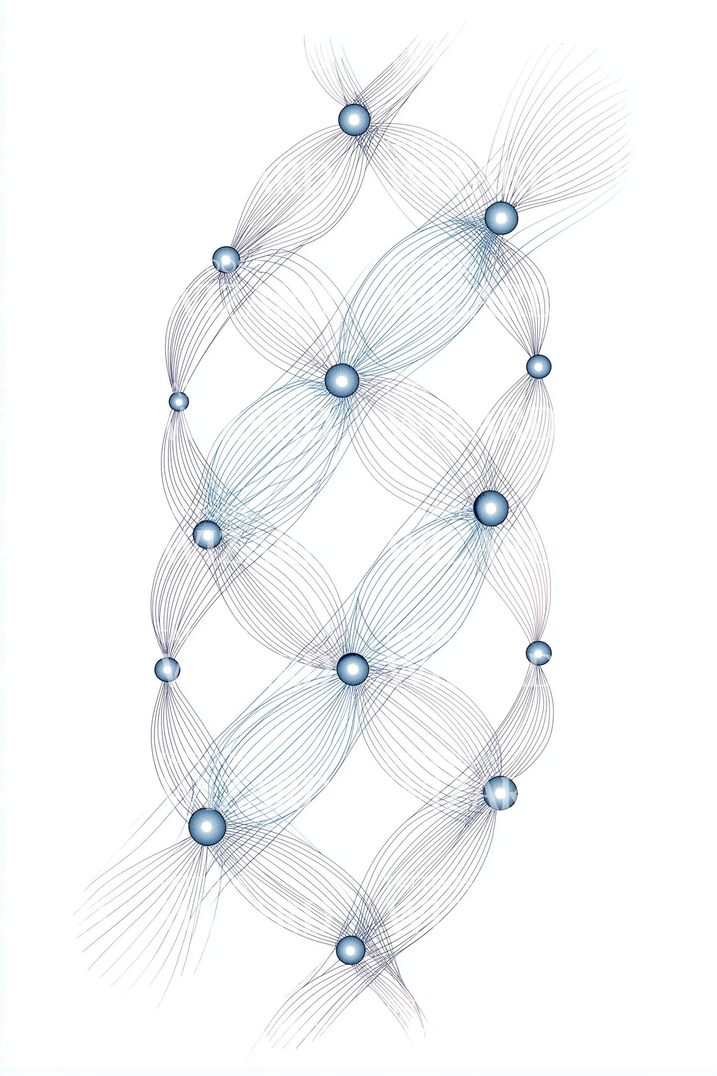 Geometric Lattice Orbit Tattoo Design