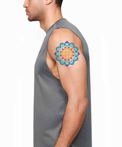 Geometric Mandala Tattoo Design