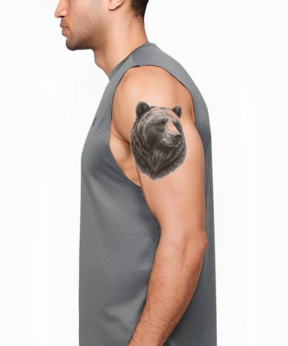 Grizzly Bear Tattoo Design