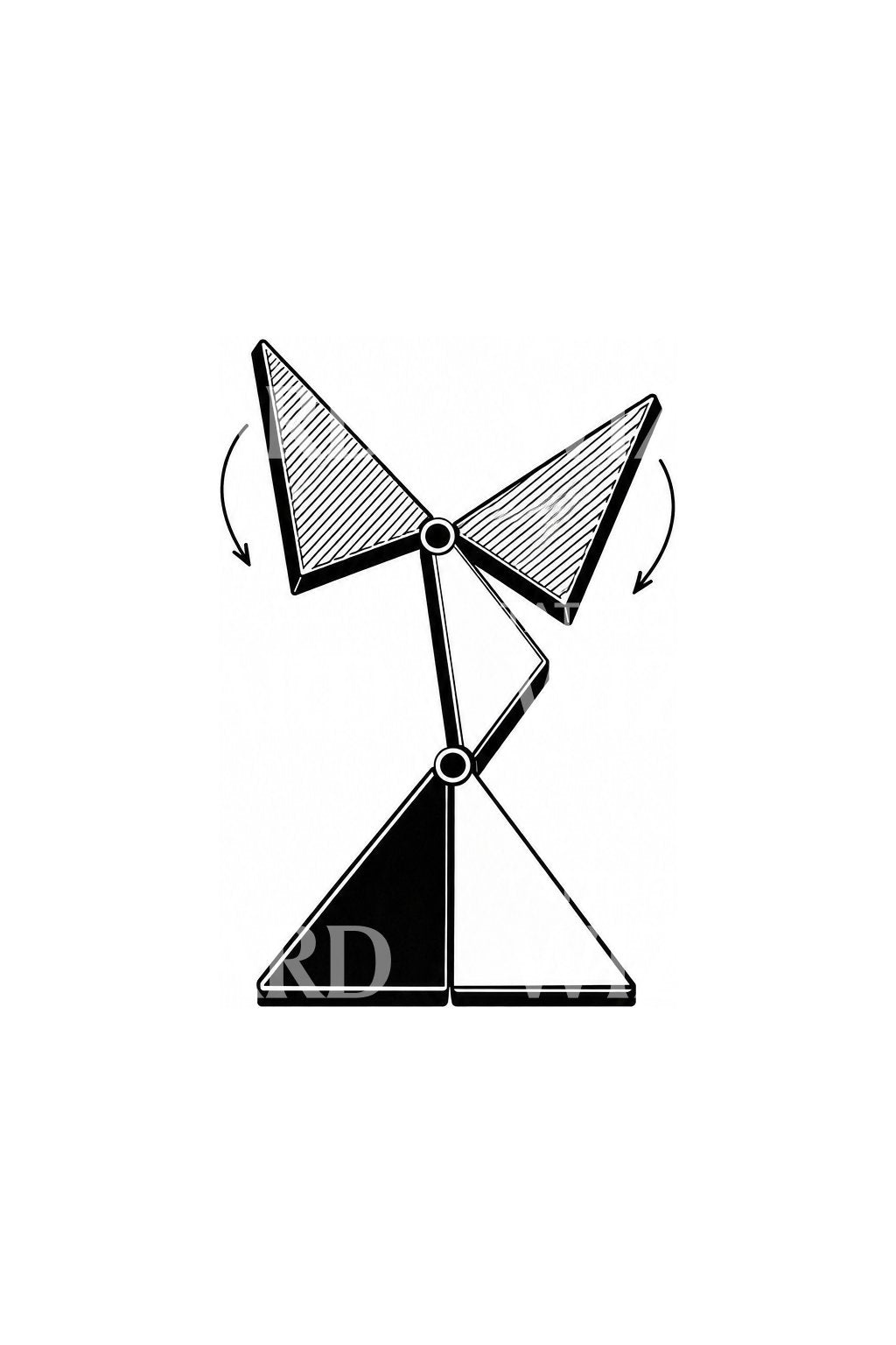 Haberdasher Hinged Puzzle Tattoo Idea