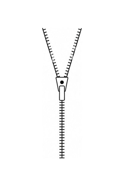 Half Open Zipper Tattoo Idea