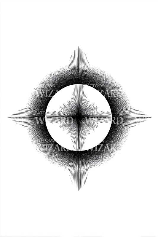 Halo Punkt Puls Tattoo Design