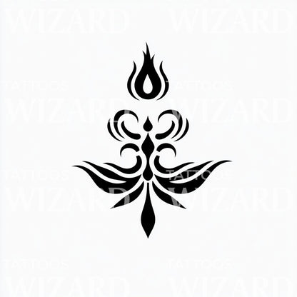 Higher Vibration of Love Abstract Tattoo Design