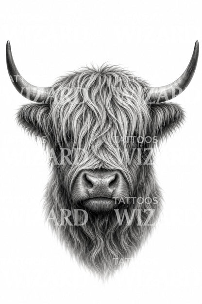 Highland marha tetoválás ötlet