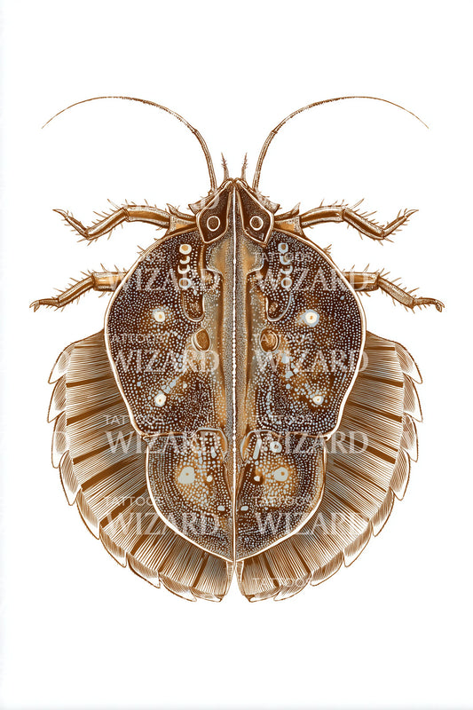 Horseshoe Crab Specimen Tattoo Design