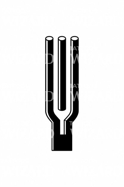 Design per tatuaggio del tridente impossibile