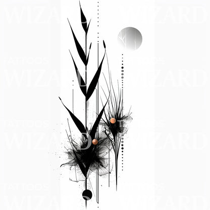 In Memoriam Peaceful Tattoo Design