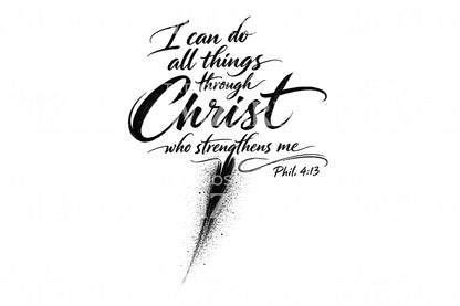 Ink Drip Christ Tattoo Design