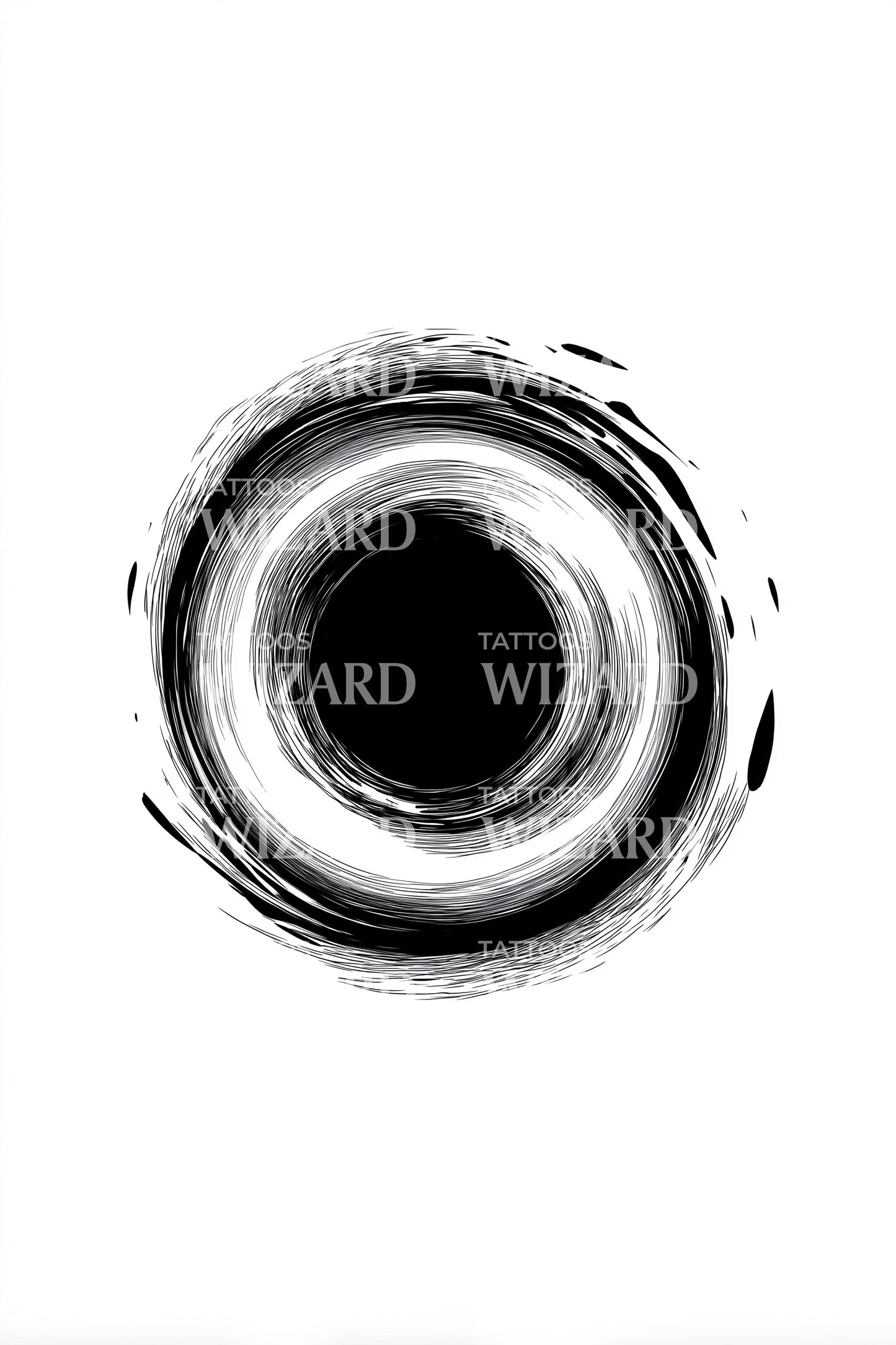 Ink Zen Enso Ring Tattoo Design