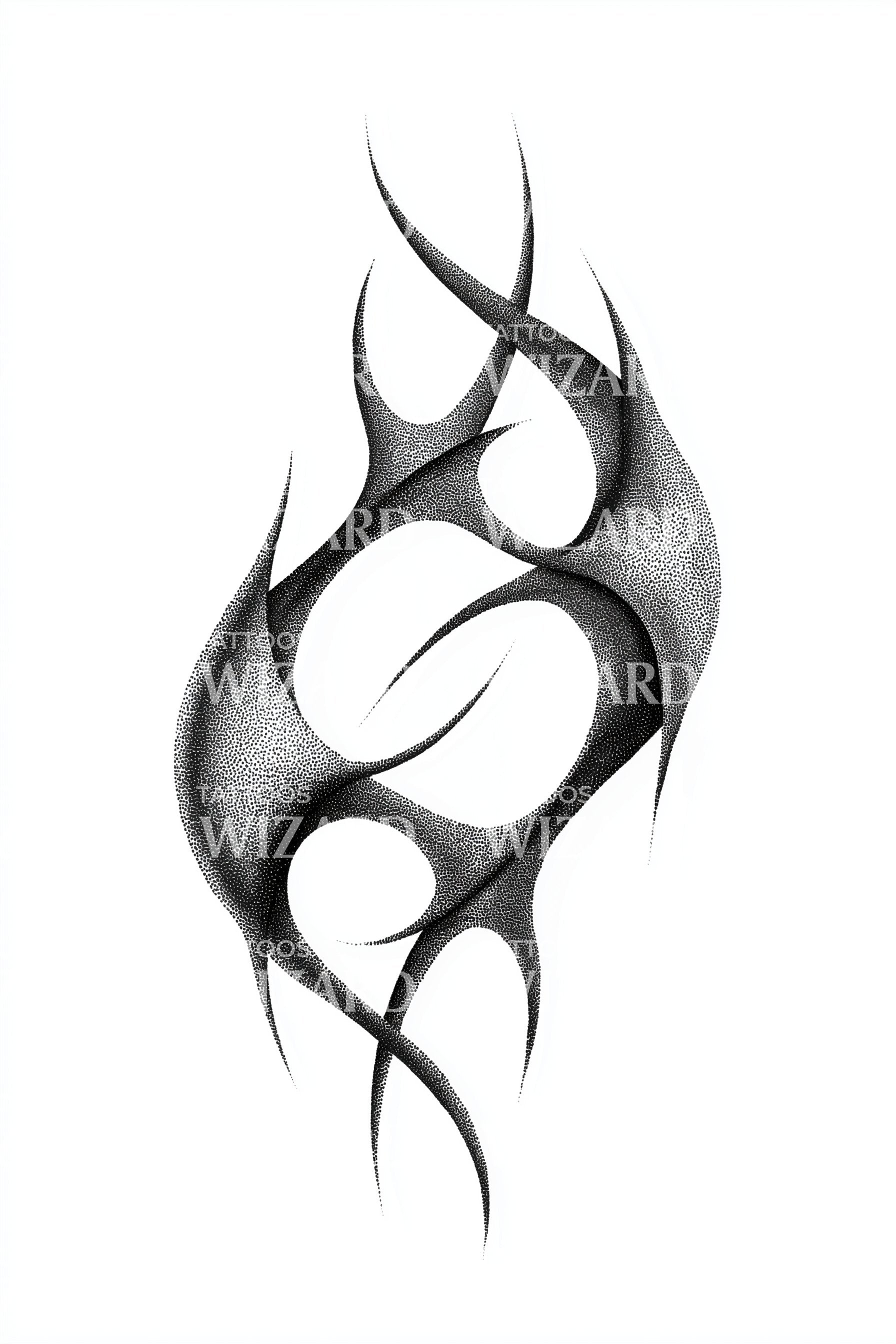 Interlocking Spiral Orb Tattoo Design – Tattoos Wizard Designs