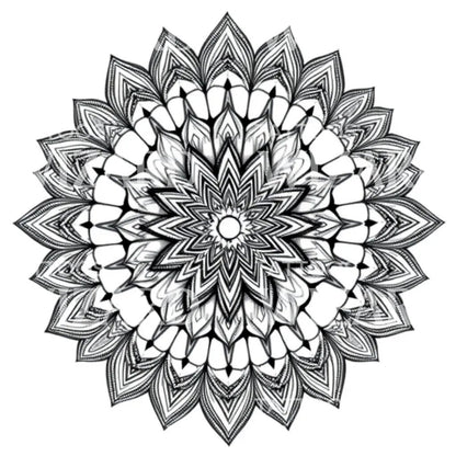 Intricate Mandala Tattoo Design