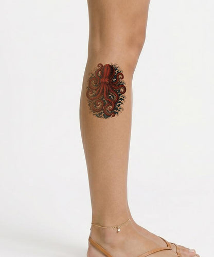 Japanese Octopus Tattoo Illustration