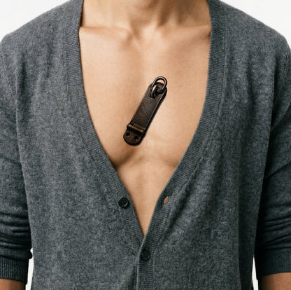 Tattoo-ontwerp van een gesmede ijzeren grendel en kram