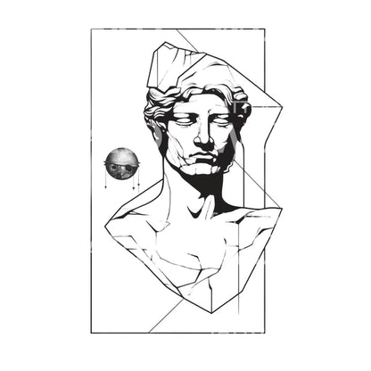 Scientist Composition Contemporary Tattoo Design