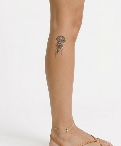 Dreamy Jellyfish Watercolor Tattoo Design