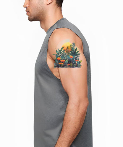 Desenho de Tatuagem Ilustração da Selva