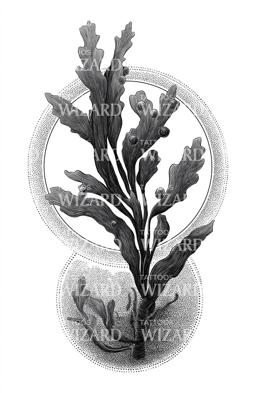 Kelp Halo Tattoo Design
