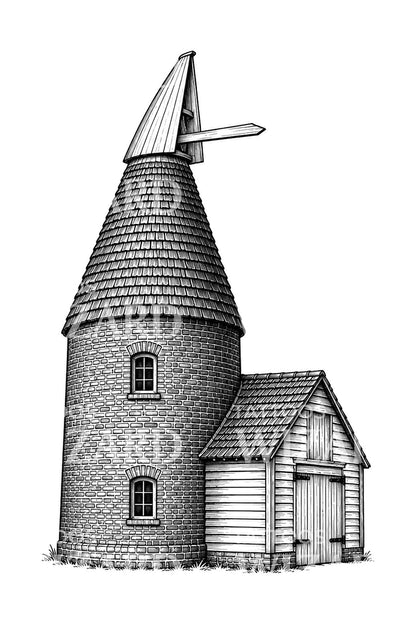 켄트 오스트 하우스 타투 일러스트