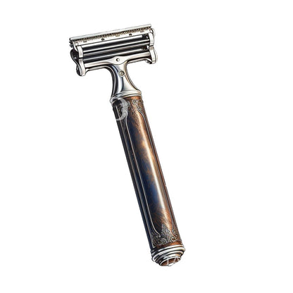 Old School Razor Tattoo Design