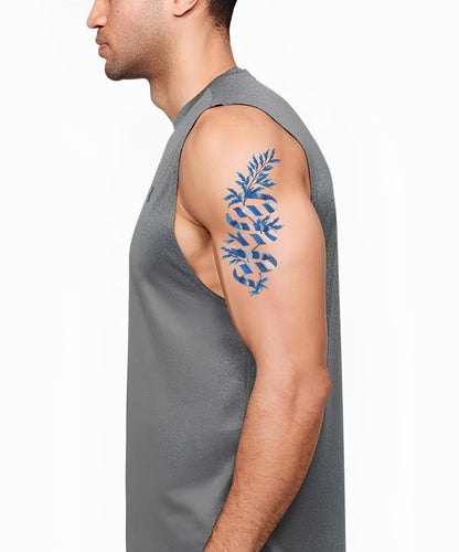 Greek Laurel Ribbon Tattoo Illustration