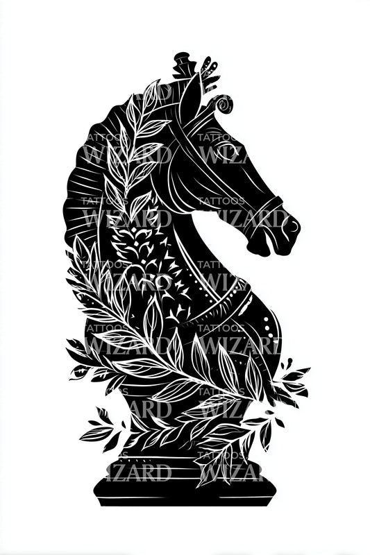 Laurel Knight Silhouette Tattoo Design