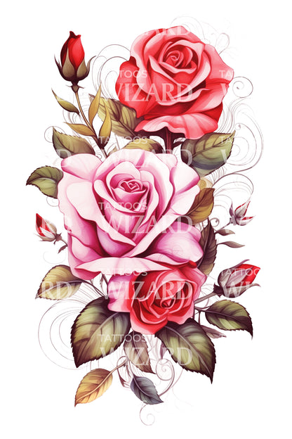 Lovely Bouquet of Rose Flowers For Women