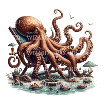 Like Boss Of The Sea Tattoo Design
