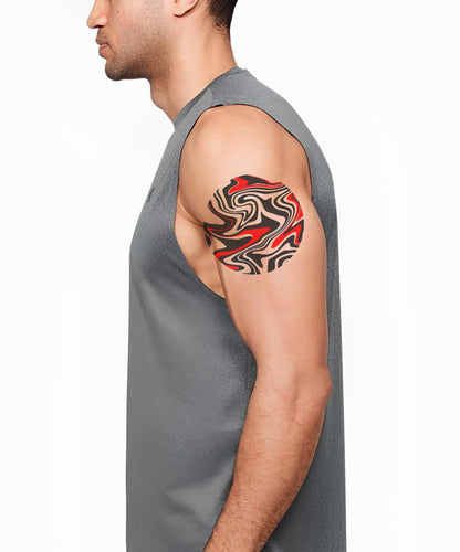 Realms of Resonance Abstract Tattoo Design
