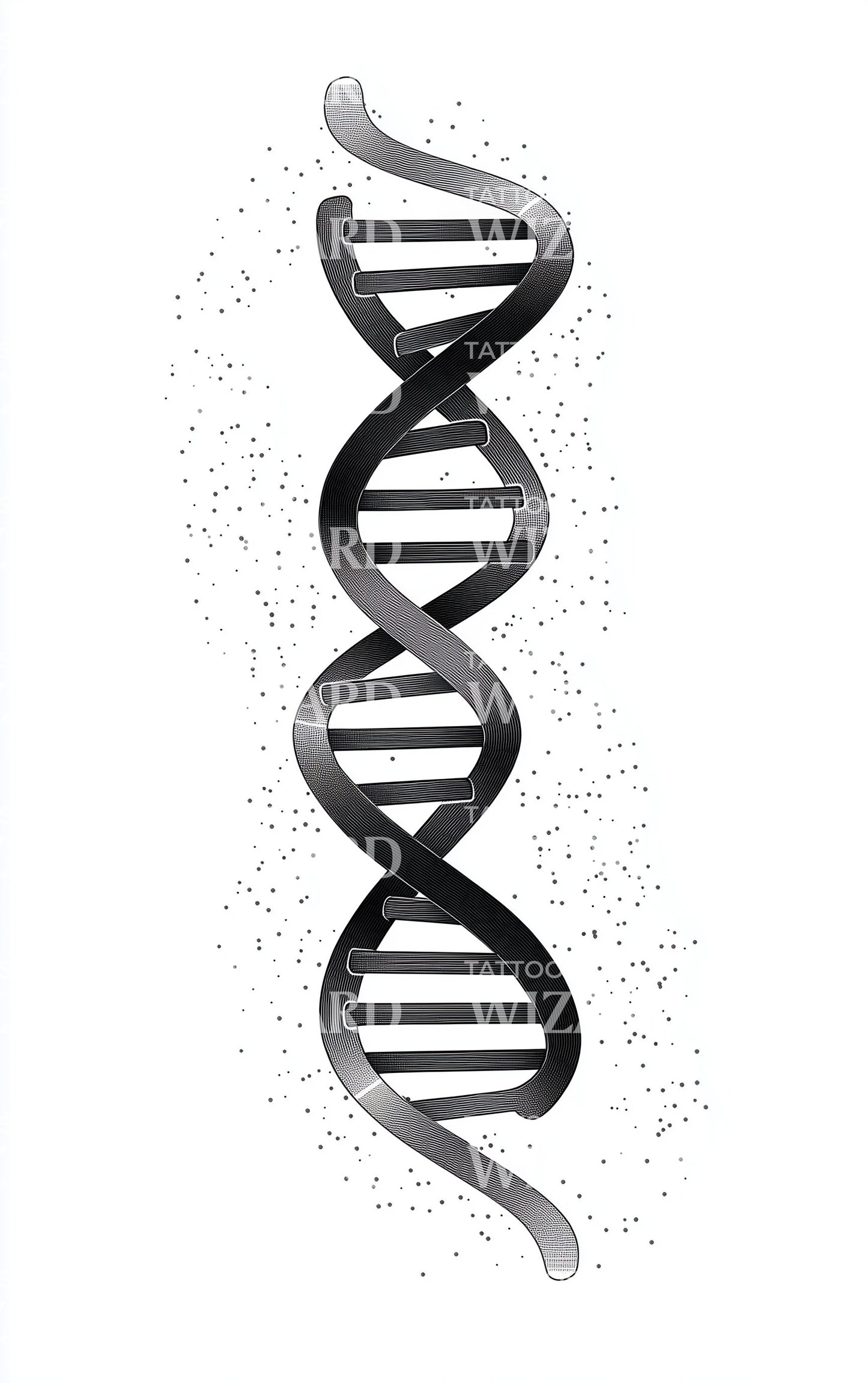 Making Life Classical DNA Tattoo Idea