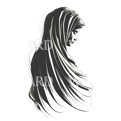 Mater Dolorosa Tattoo Design