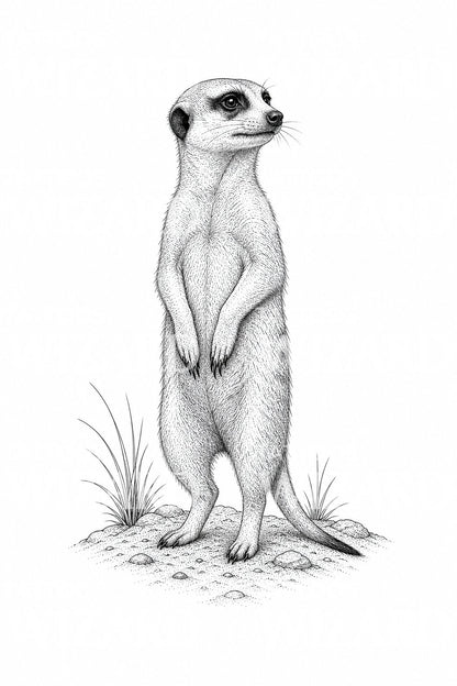 Meerkat Sentry Tattoo Idea