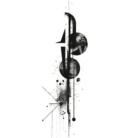 Mercury Alignment Tattoo Design