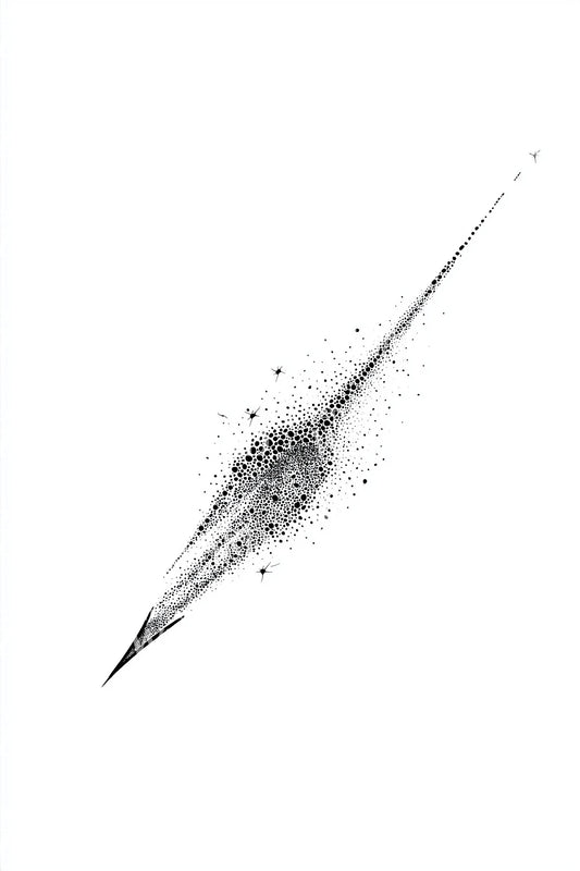 Meteor Shard Flight Tattoo Idea
