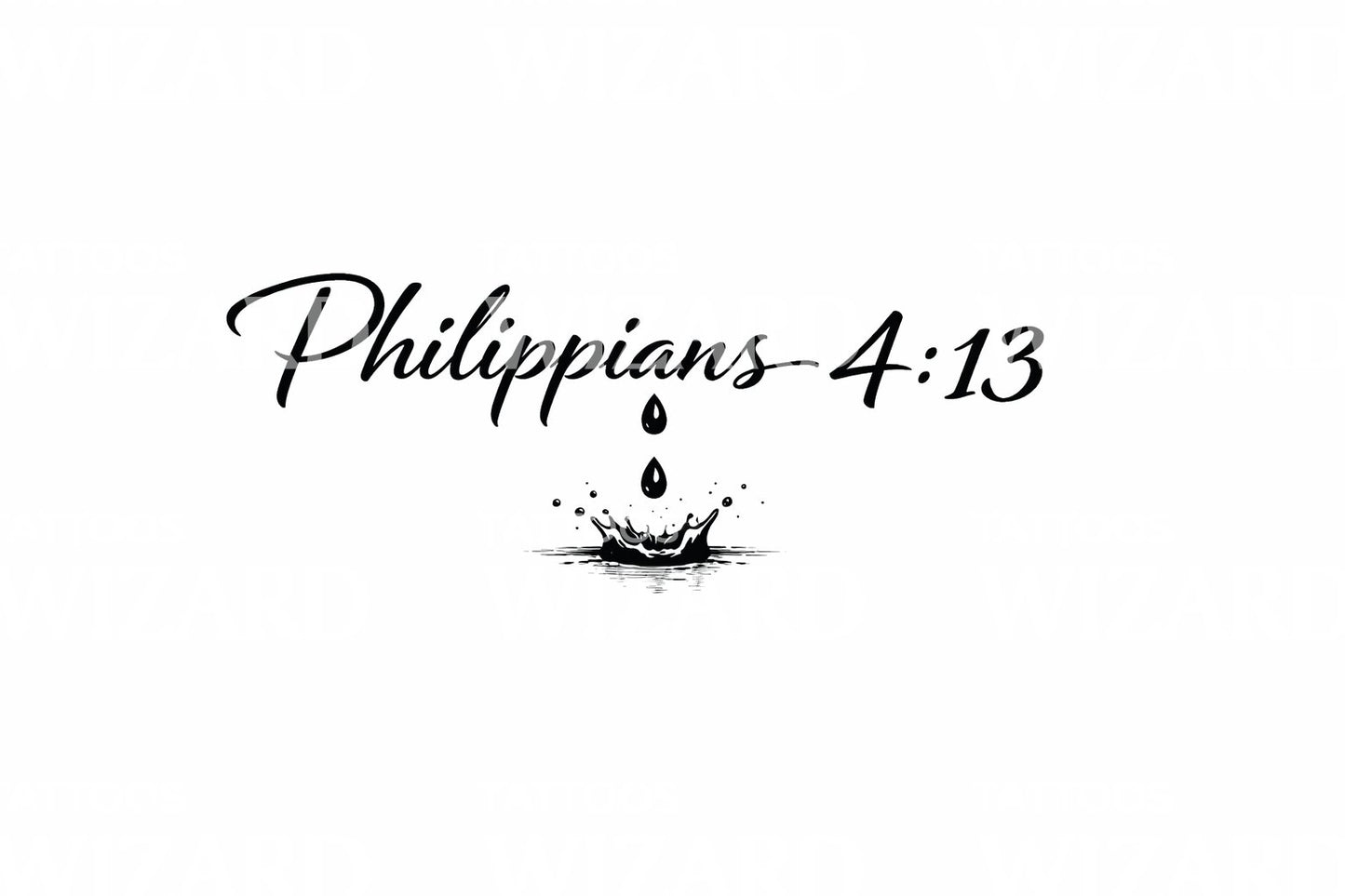 Minimal Philippians Boat Tattoo Idea