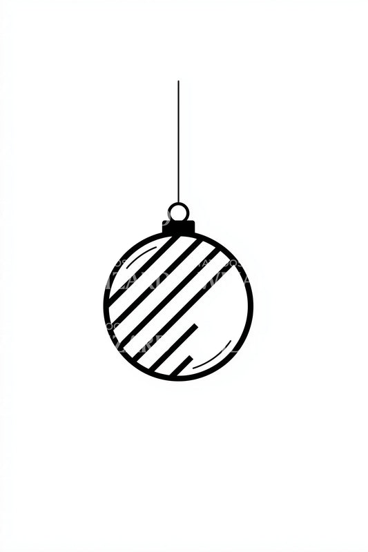 Minimal Striped Ornament Tattoo Design