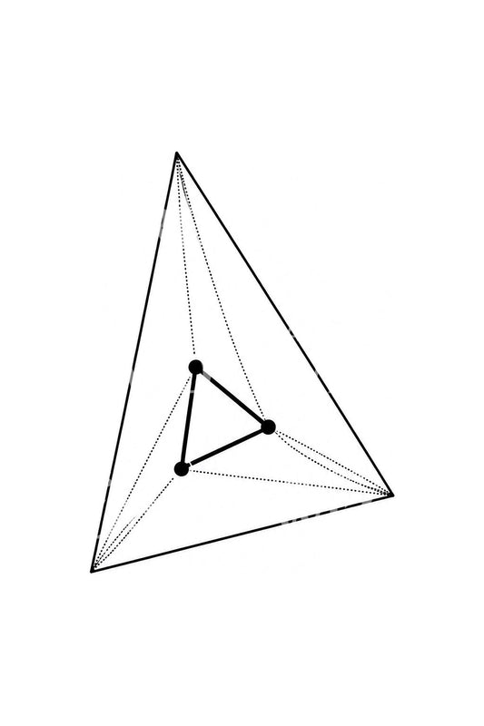 Morley Trisector Triangle Tattoo Design