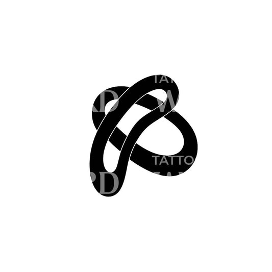 Two Groovy Rings Tattoo Design