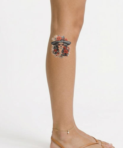 La Catrina Neo Traditionelles Tattoo-Design